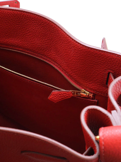 HERMES So kelly 26 - Rouge Casaque Q5 國旗紅金 🄼