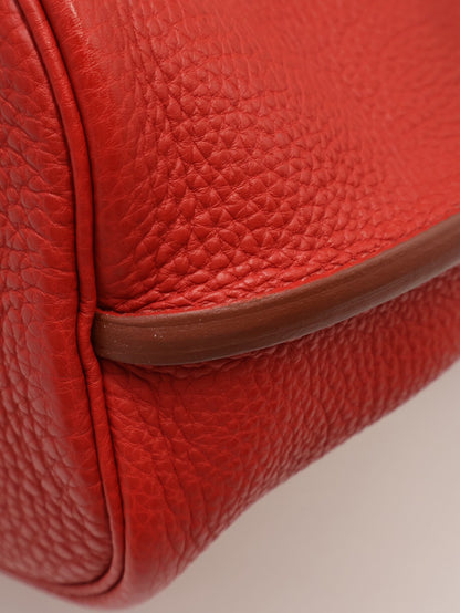 HERMES So kelly 26 - Rouge Casaque Q5 國旗紅金 🄼