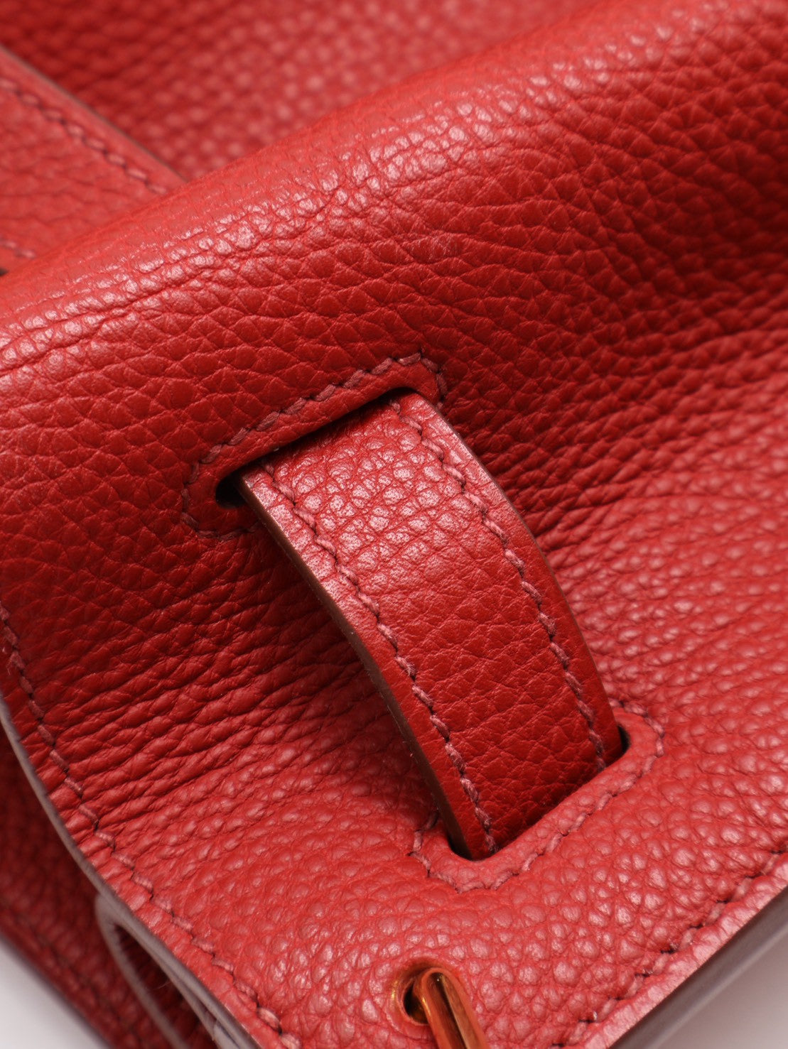 HERMES So kelly 26 - Rouge Casaque Q5 國旗紅金 🄼