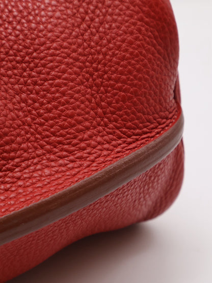 HERMES So kelly 26 - Rouge Casaque Q5 國旗紅金 🄼