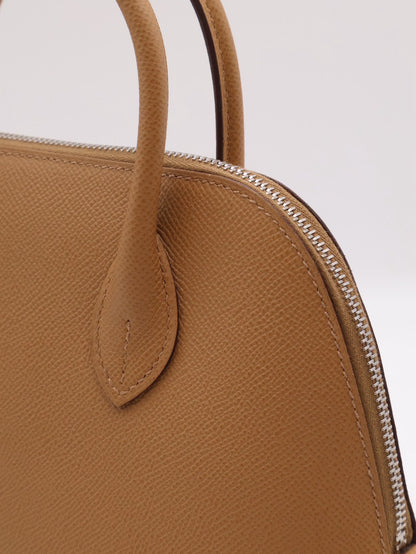HERMES Bolide 25 - Biscuit 4B 餅乾銀配編織背帶 U