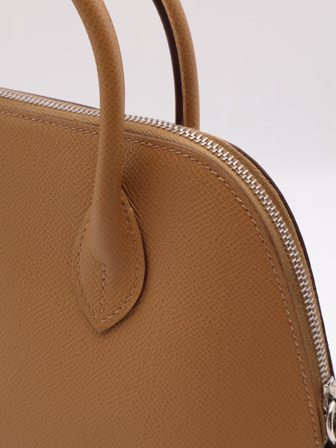 HERMES Bolide 25 - Biscuit 4B 餅乾銀配編織背帶 U
