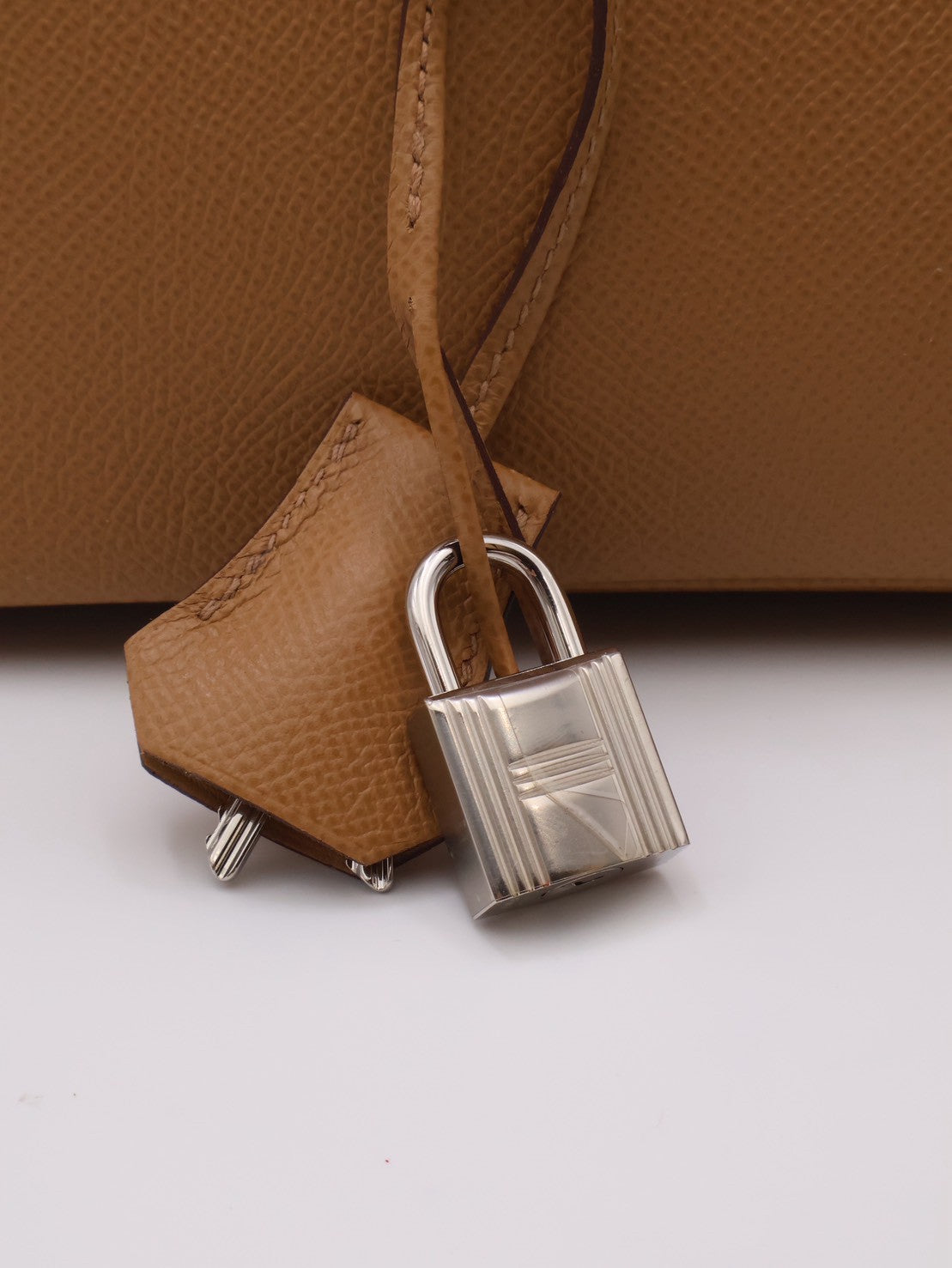 HERMES Bolide 25 - Biscuit 4B 餅乾銀配編織背帶 U