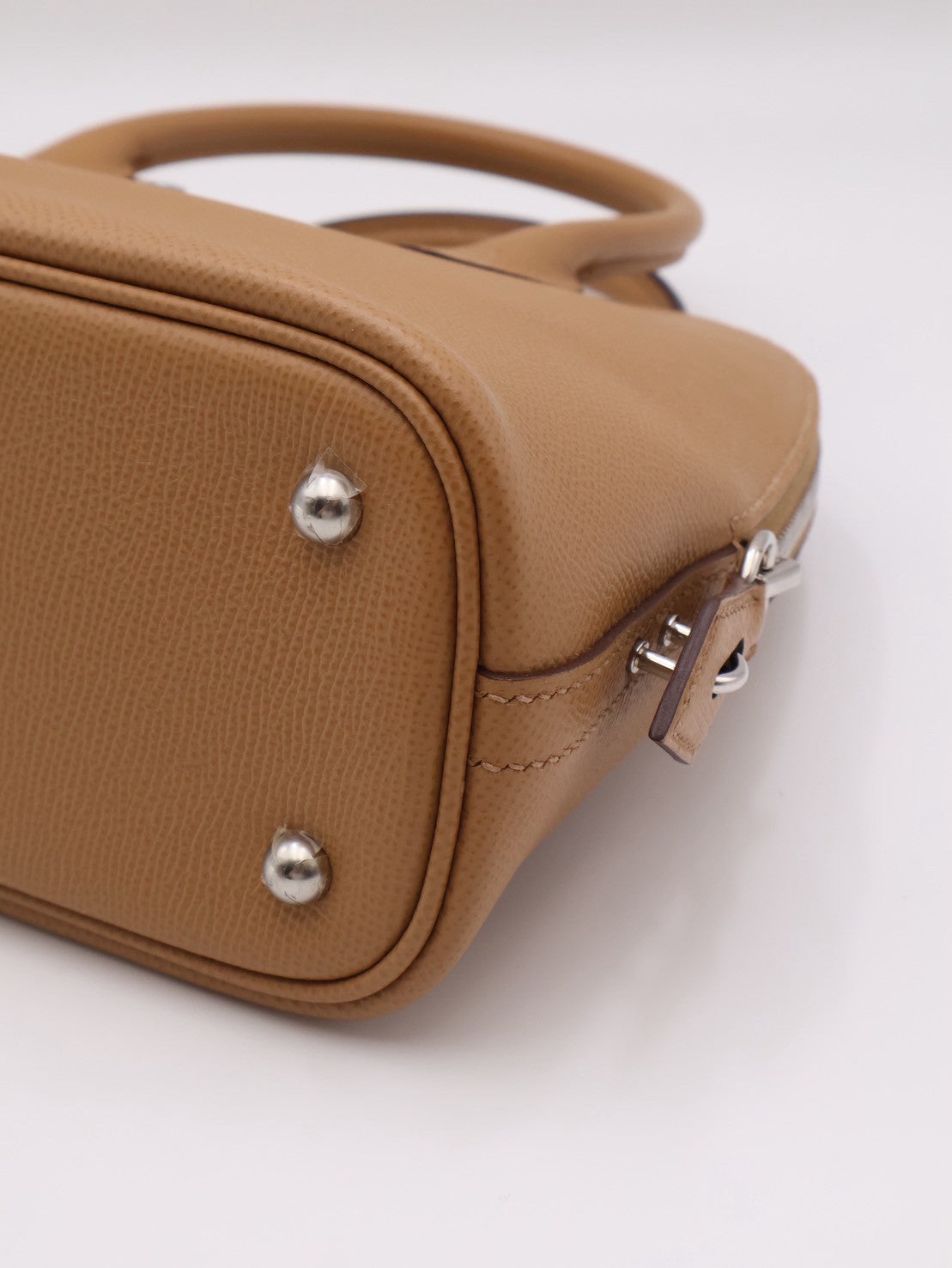 HERMES Bolide 25 - Biscuit 4B 餅乾銀配編織背帶 U