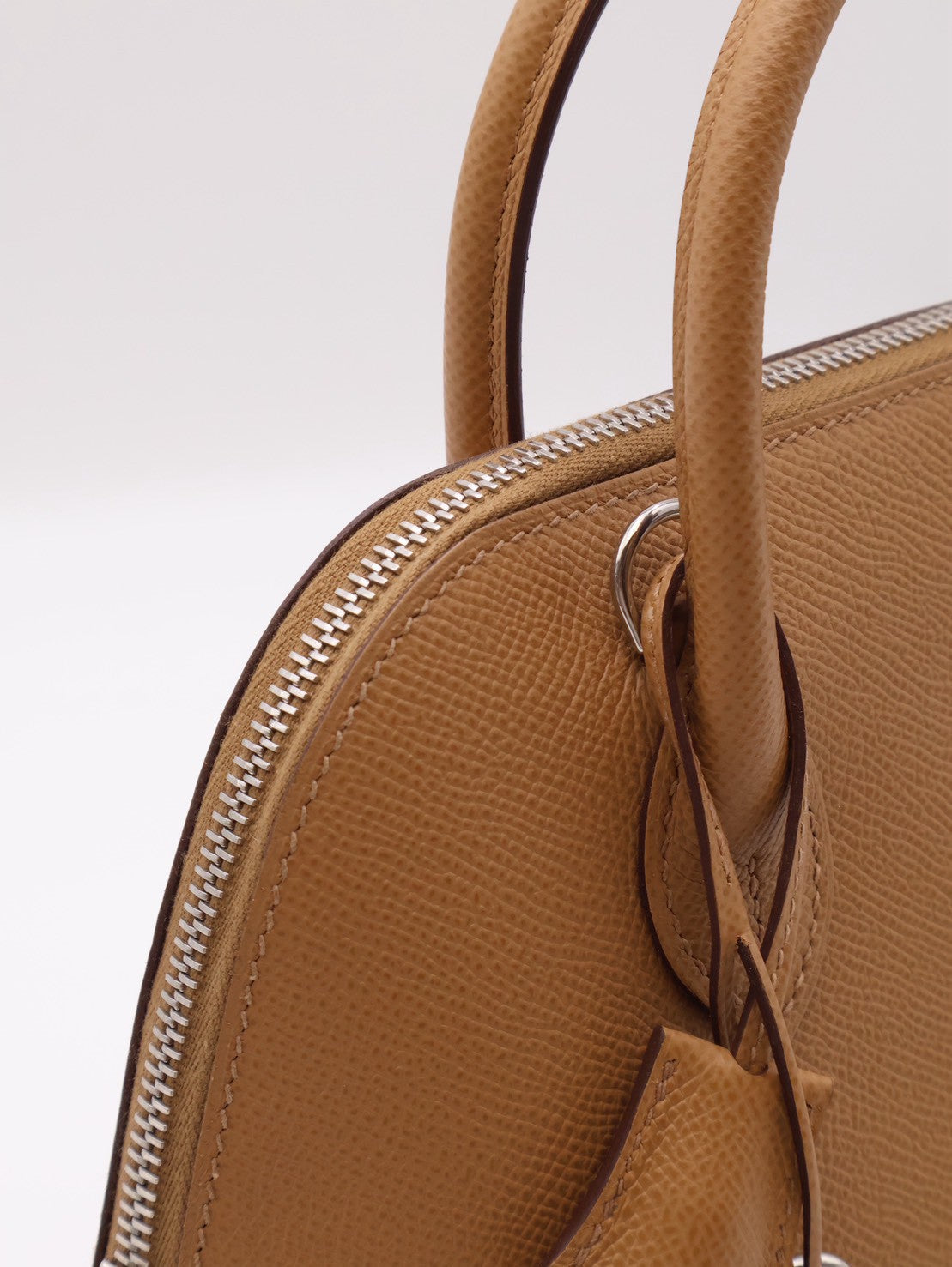 HERMES Bolide 25 - Biscuit 4B 餅乾銀配編織背帶 U