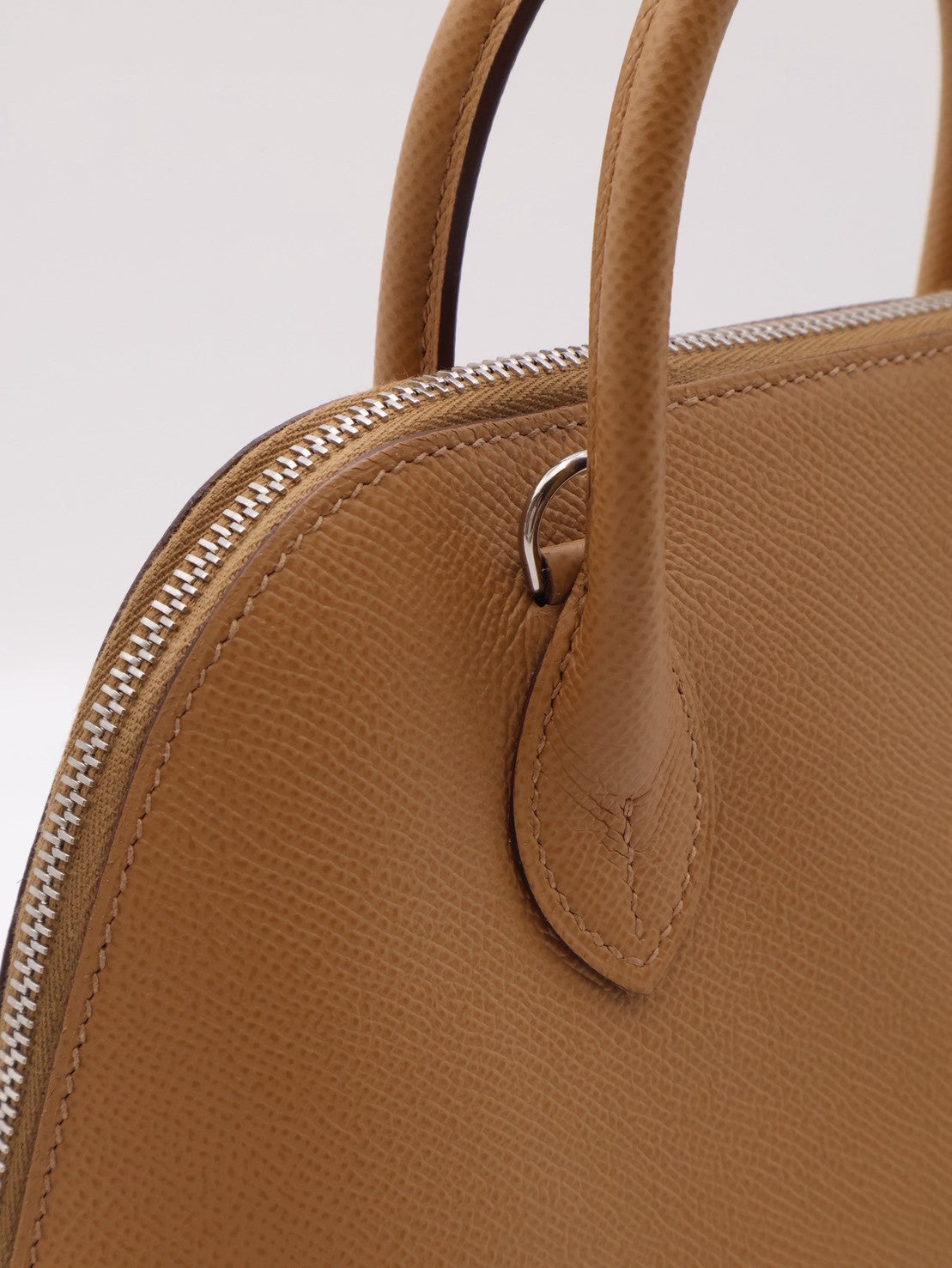 HERMES Bolide 25 - Biscuit 4B 餅乾銀配編織背帶 U
