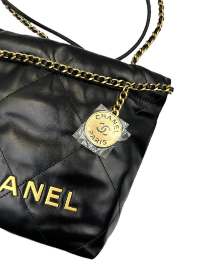 CHANEL 22 Mini bag - 黑金