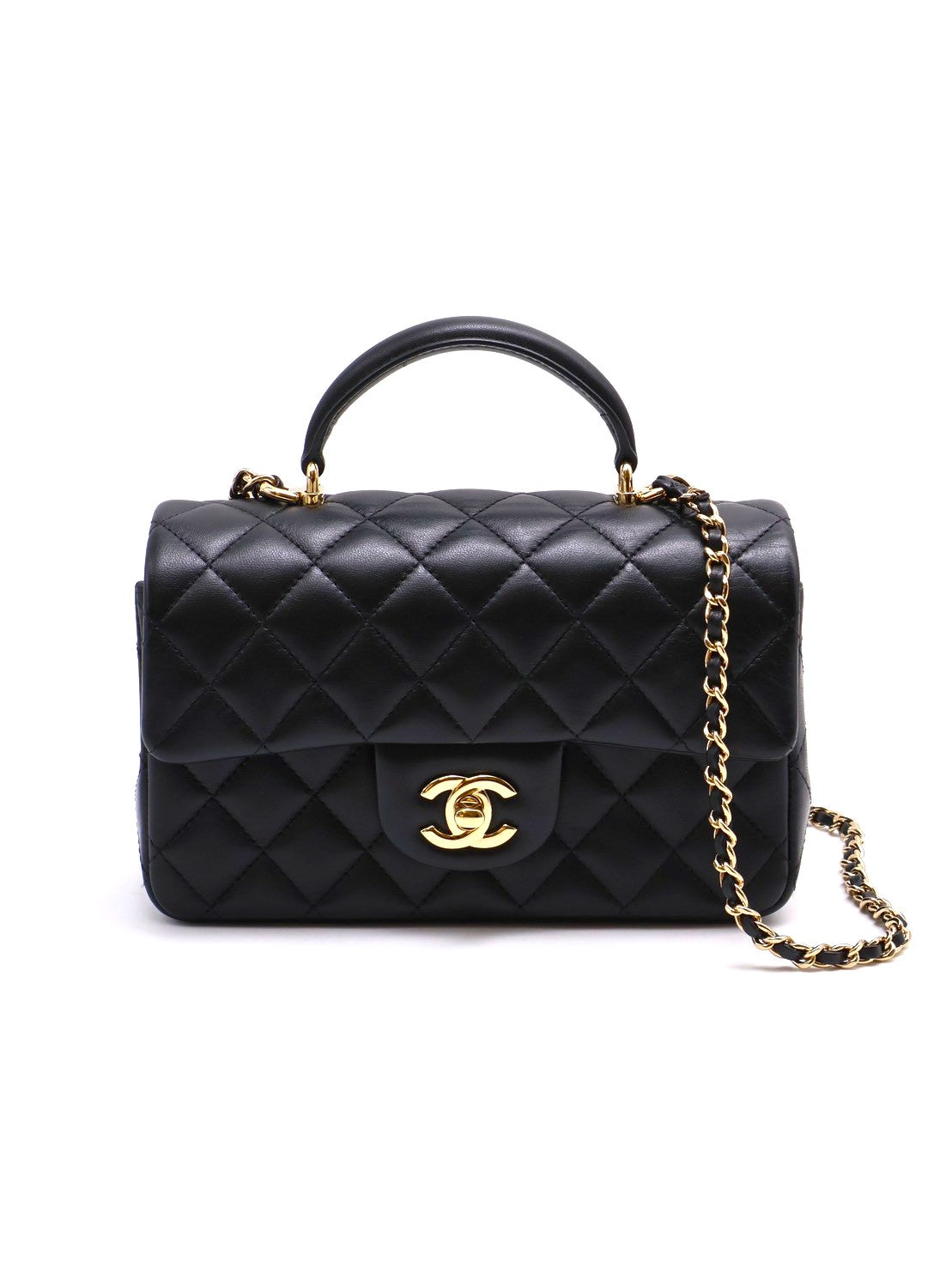 CHANEL Handle Mini CF20 - 黑金