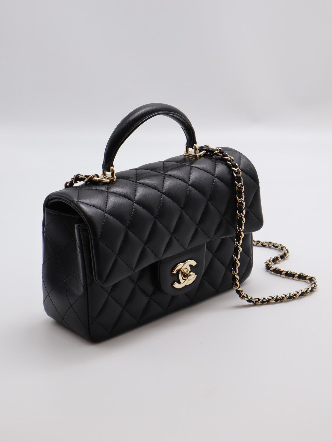CHANEL Handle Mini CF20 - 黑金