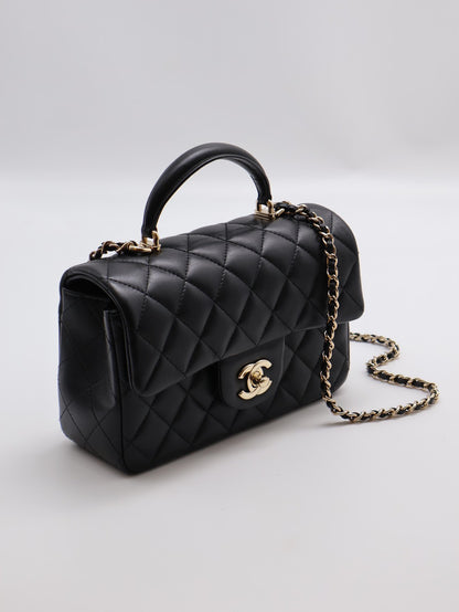 CHANEL Handle Mini CF20 - 黑金