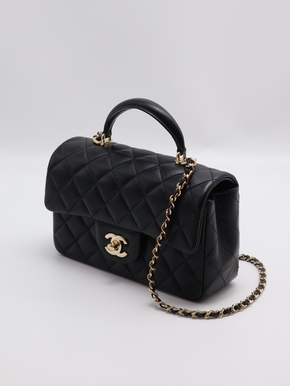 CHANEL Handle Mini CF20 - 黑金