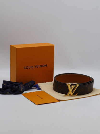 LOUIS VUITTTON Dimension雙面腰帶 90