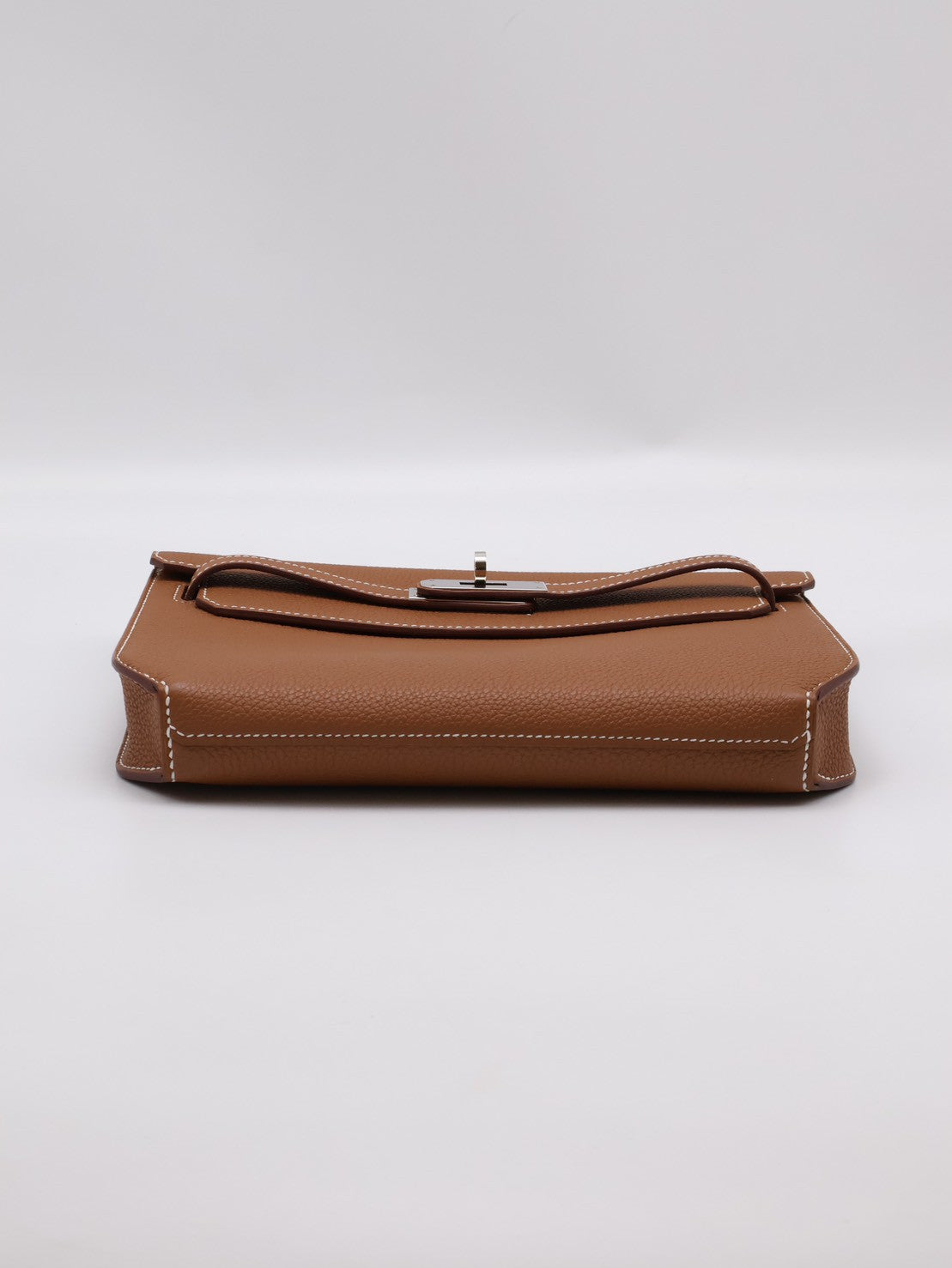 HERMES Kelly Depeches 25 - Gold 37 金棕銀 B