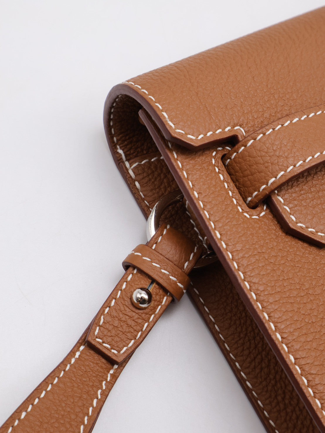 HERMES Kelly Depeches 25 - Gold 37 金棕銀 B