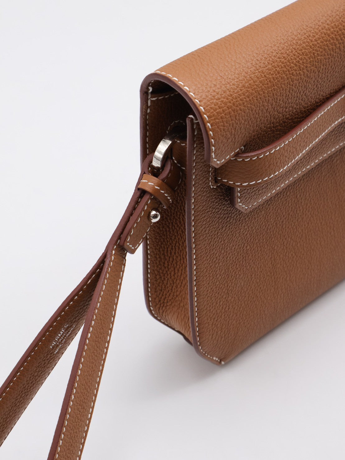 HERMES Kelly Depeches 25 - Gold 37 金棕銀 B