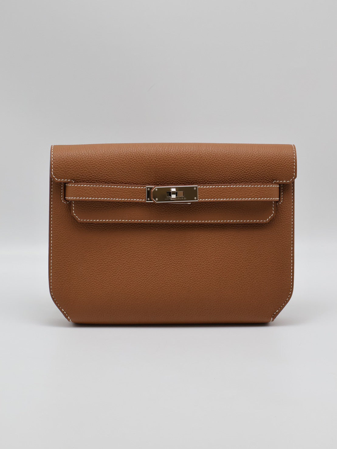 HERMES Kelly Depeches 25 - Gold 37 金棕銀 B
