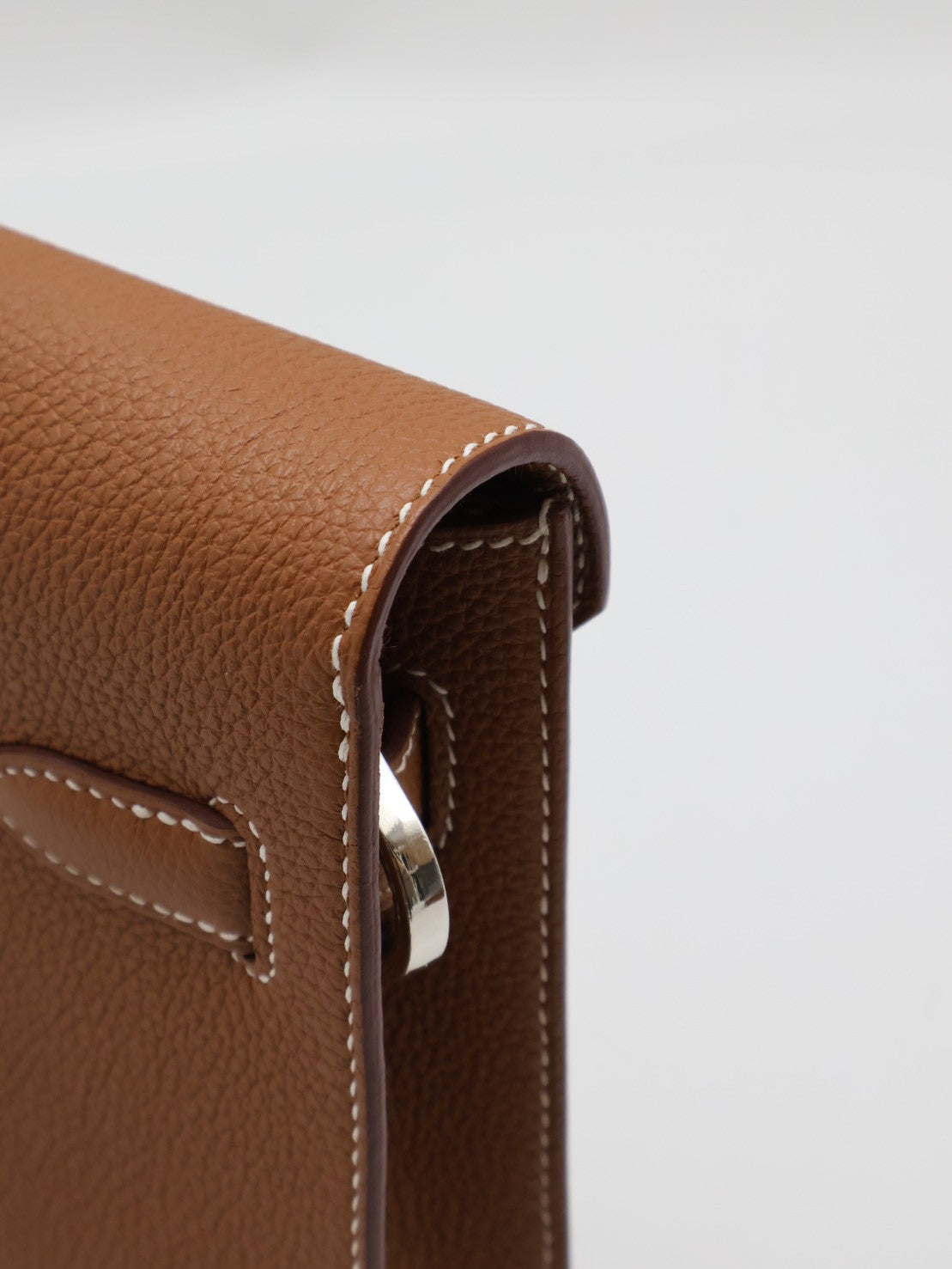 HERMES Kelly Depeches 25 - Gold 37 金棕銀 B