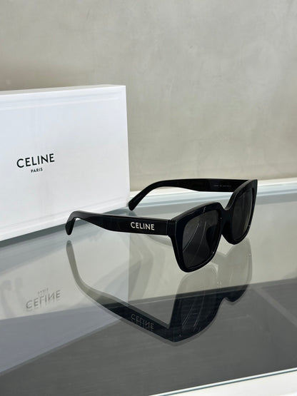 CELINE CELINE字母鏡腳方框太陽眼鏡