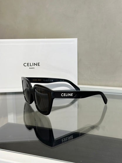 CELINE CELINE字母鏡腳方框太陽眼鏡