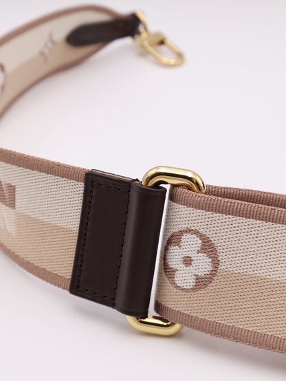 LOUIS VUITTON 棋盤格Speedy Bandouliere 20 - 棕邊背帶