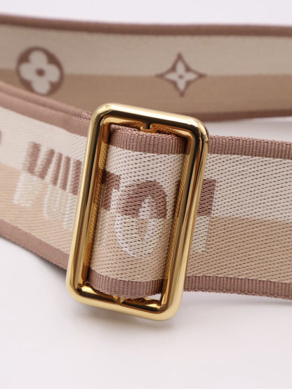 LOUIS VUITTON 棋盤格Speedy Bandouliere 20 - 棕邊背帶