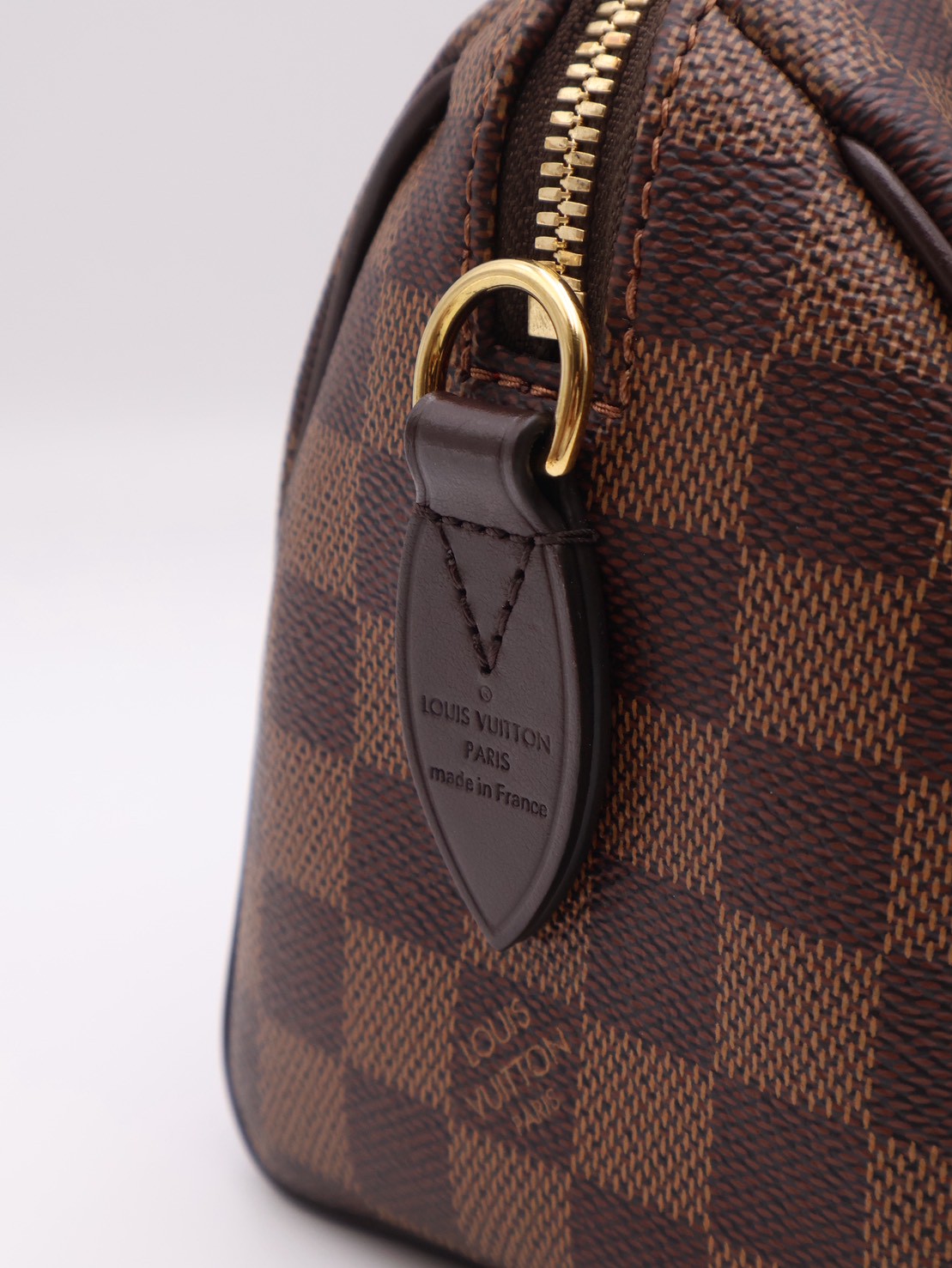 LOUIS VUITTON 棋盤格Speedy Bandouliere 20 - 棕邊背帶