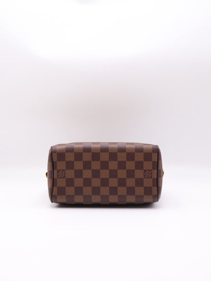 LOUIS VUITTON 棋盤格Speedy Bandouliere 20 - 棕邊背帶