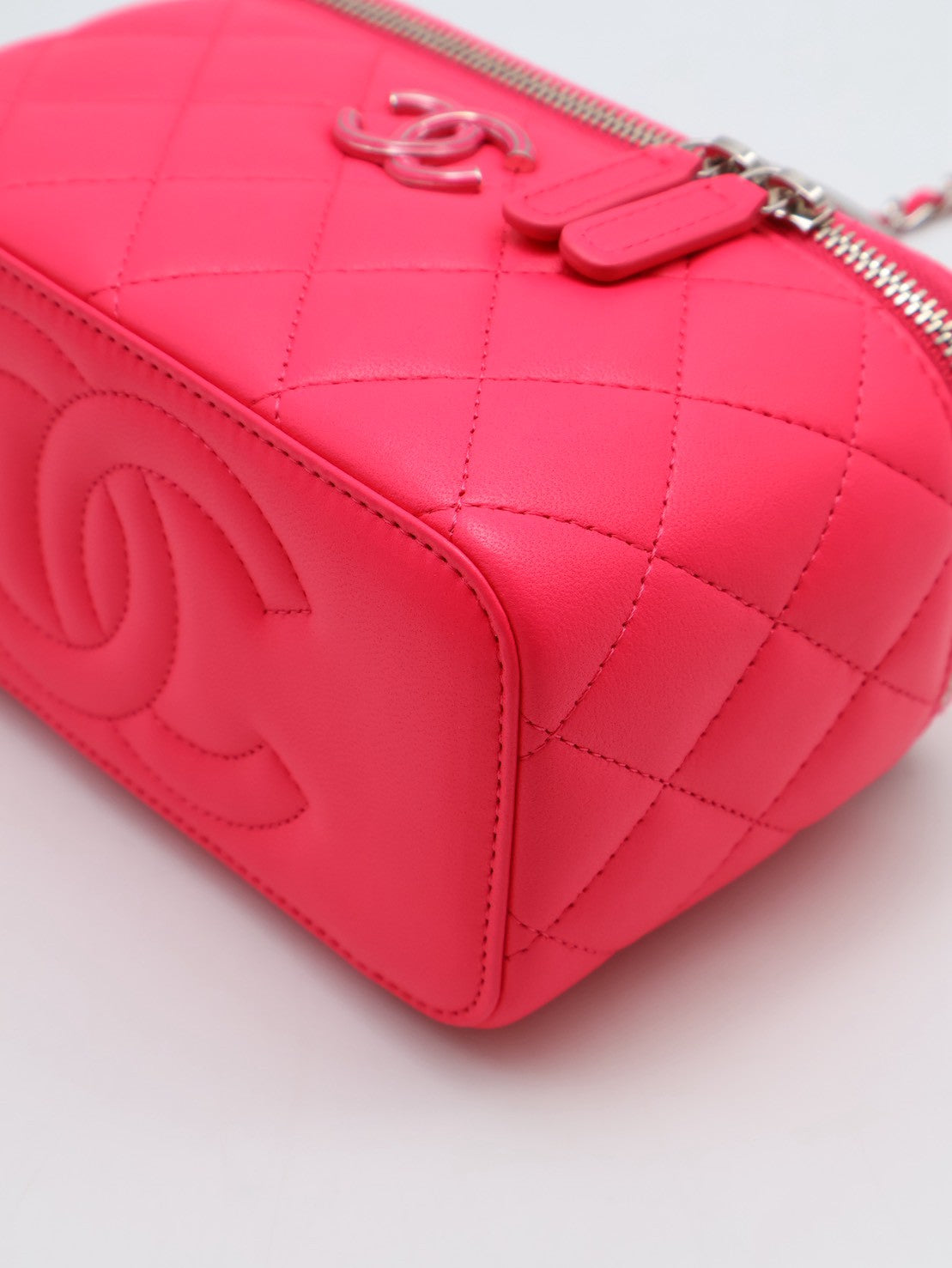 CHANEL 24C Handle長盒子 - 桃紅