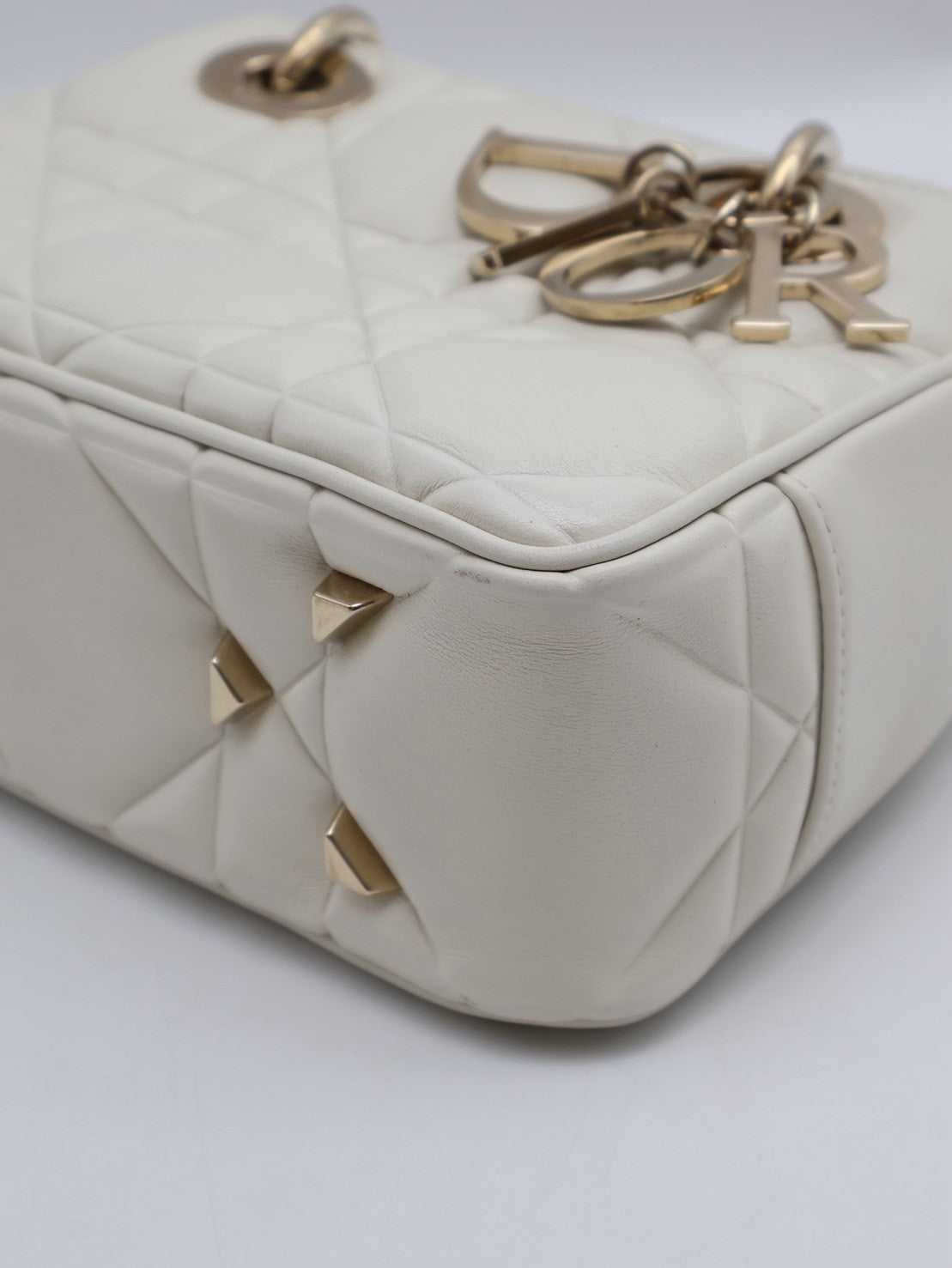 DIOR Lady dior 95.22 Bag - 白金