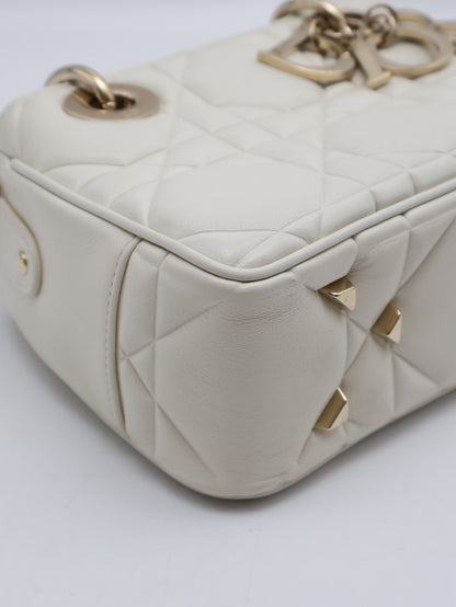DIOR Lady dior 95.22 Bag - 白金