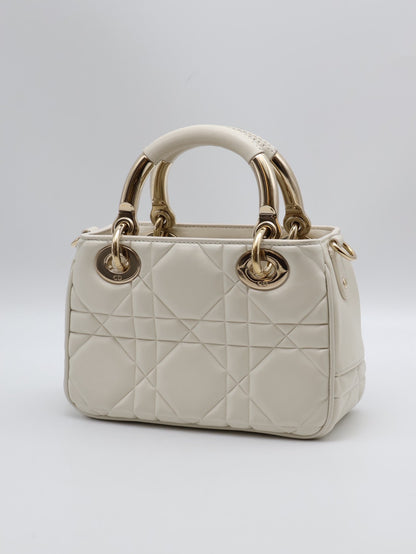 DIOR Lady dior 95.22 Bag - 白金