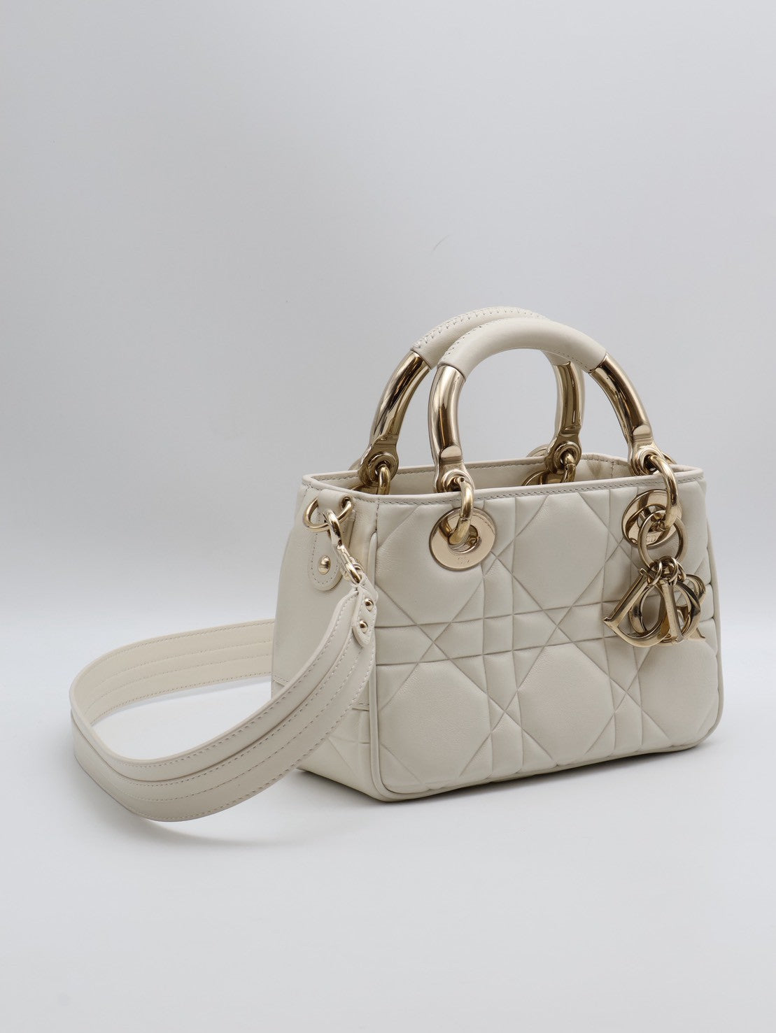 DIOR Lady dior 95.22 Bag - 白金