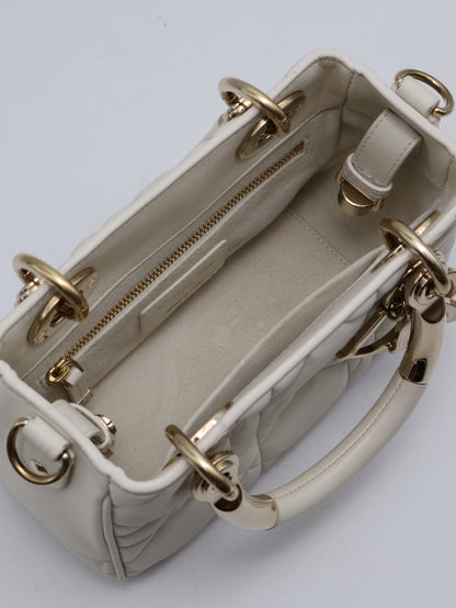 DIOR Lady dior 95.22 Bag - 白金