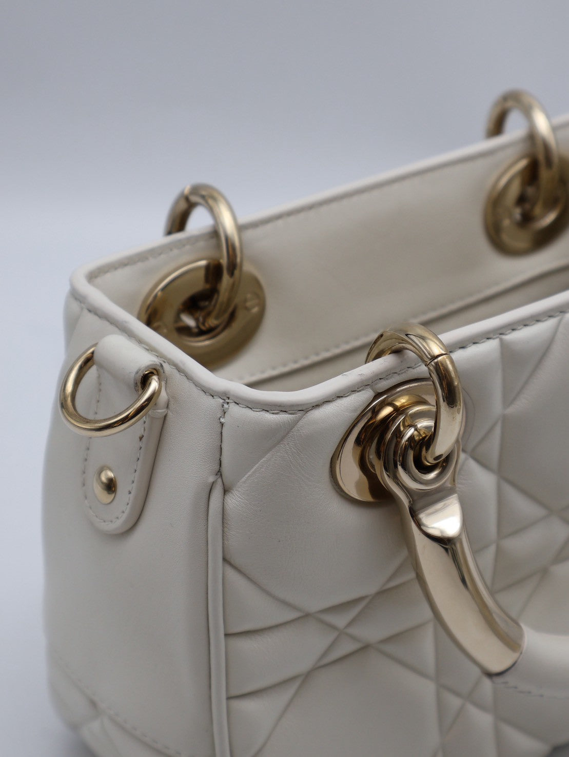 DIOR Lady dior 95.22 Bag - 白金