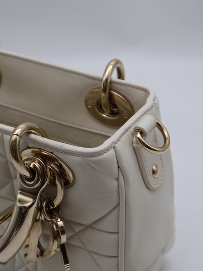 DIOR Lady dior 95.22 Bag - 白金