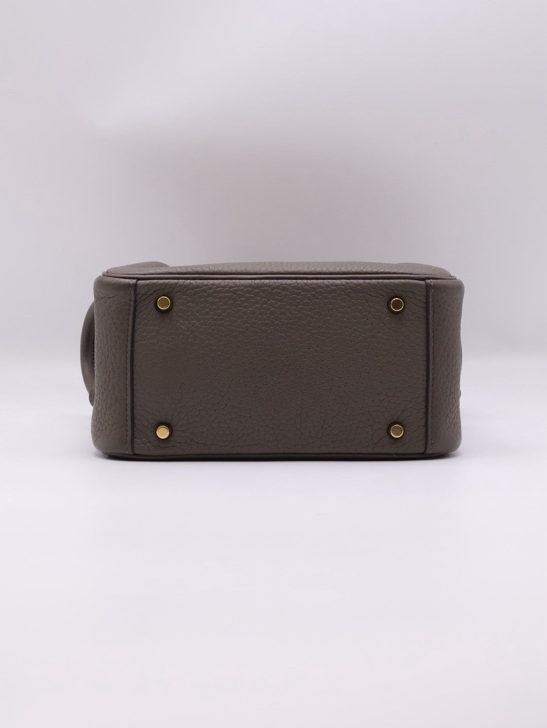 HERMES Mini Lindy - Etain 8F 錫器灰金 Y
