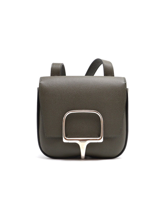 HERMES Della mini - 灰綠銀
