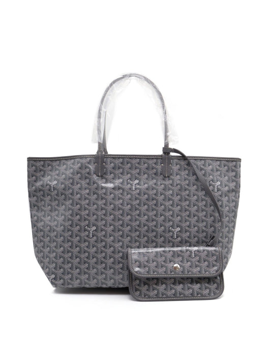 GOYARD 經典亞麻帆布Tote - 小號灰