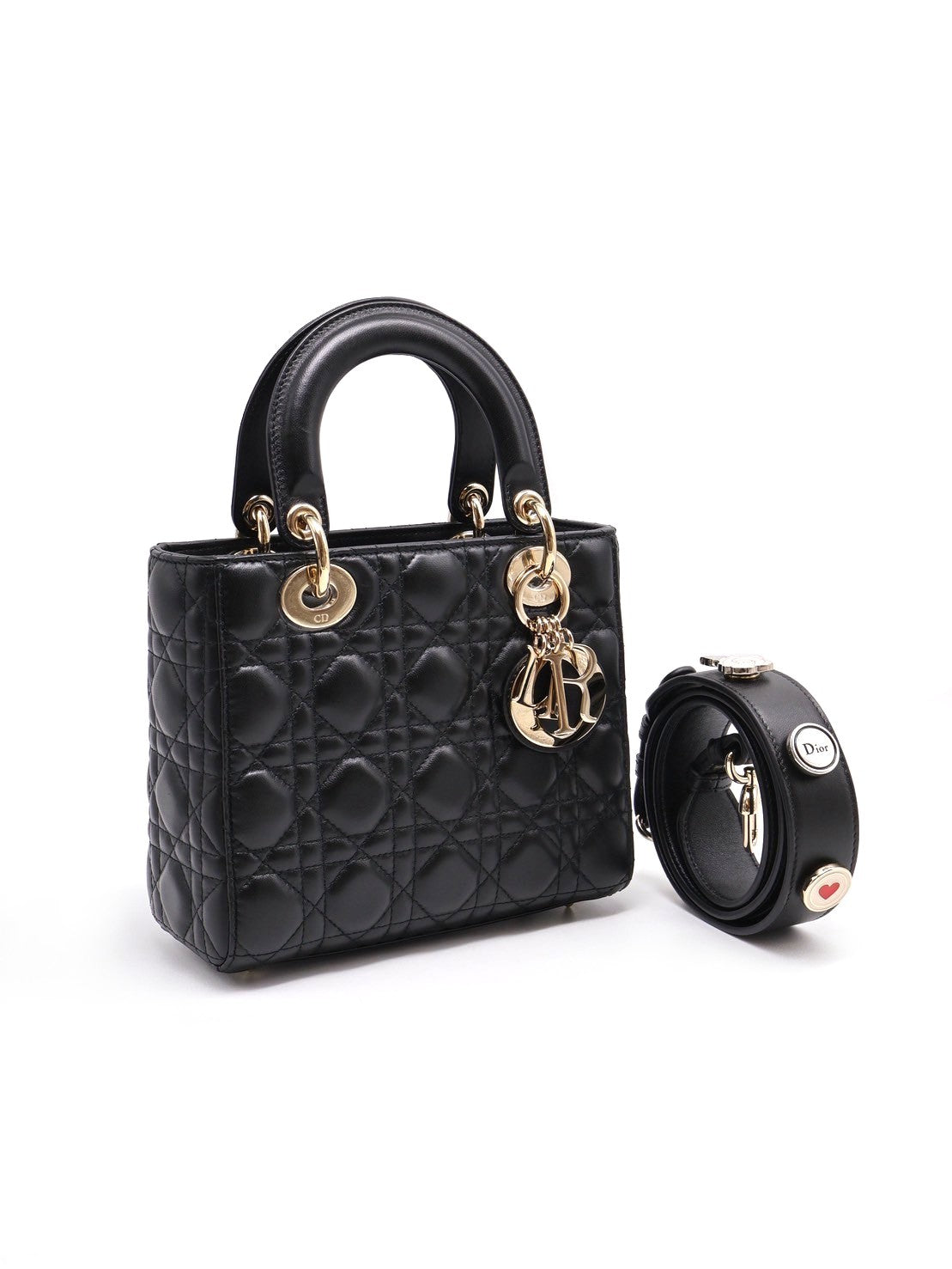 DIOR Lady dior MY ABC - 小號黑金