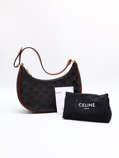 CELINE 凱旋帆布AVA腋下包