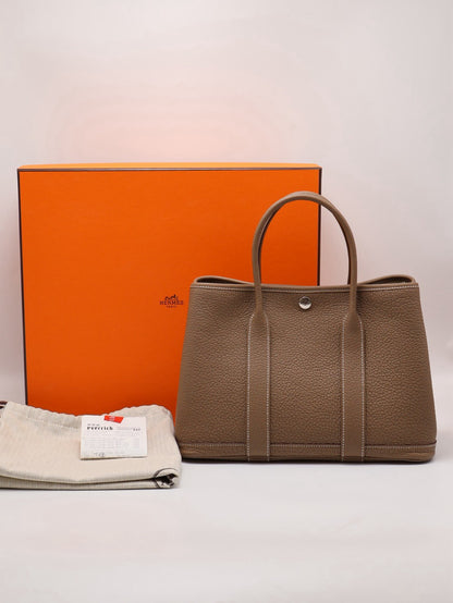 HERMES Garden Party 30 - Etoupe 18 大象灰 B