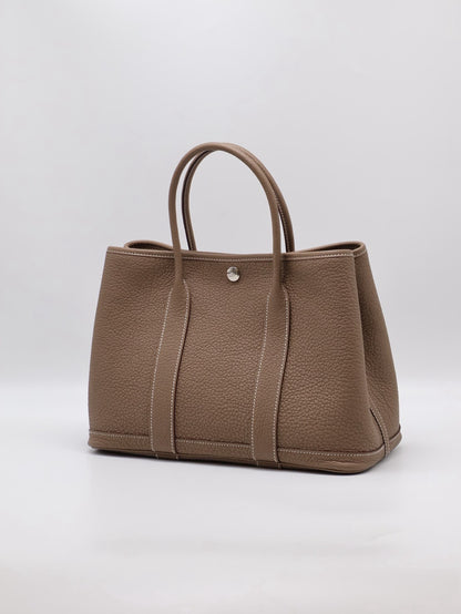 HERMES Garden Party 30 - Etoupe 18 大象灰 B
