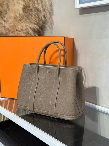 HERMES Garden Party 30 - Etoupe 18 大象灰 B