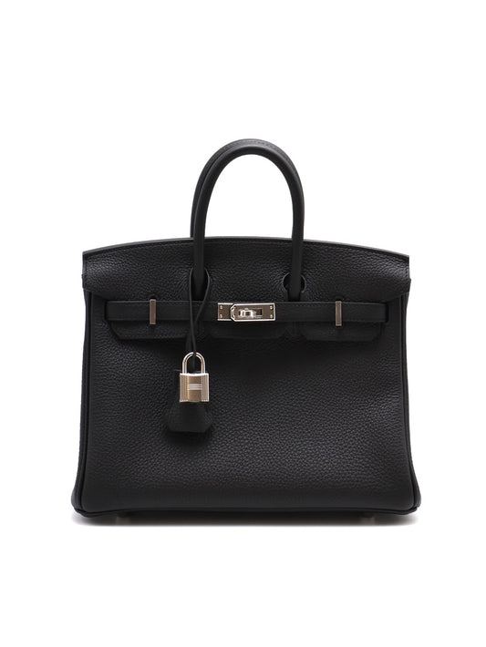 HERMES Birkin 25 - 黑銀