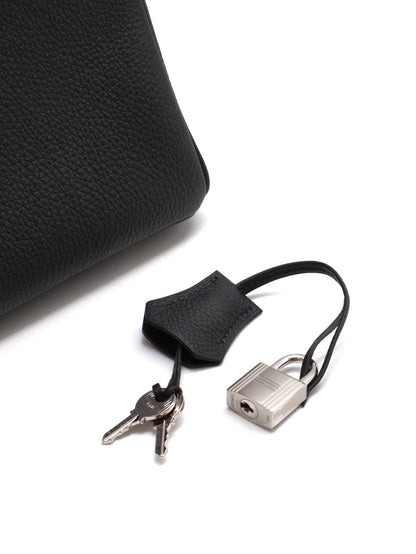 HERMES Birkin 25 - 黑銀