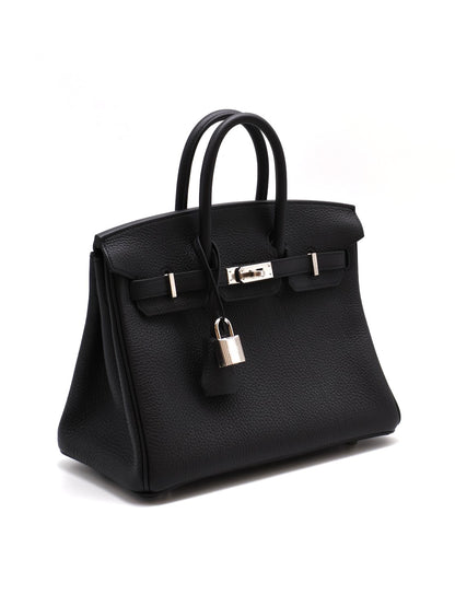 HERMES Birkin 25 - 黑銀