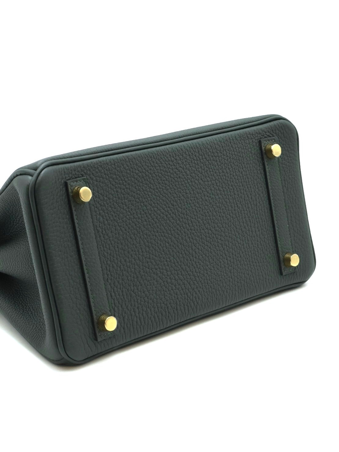 HERMES Birkin 25 -  灰綠金