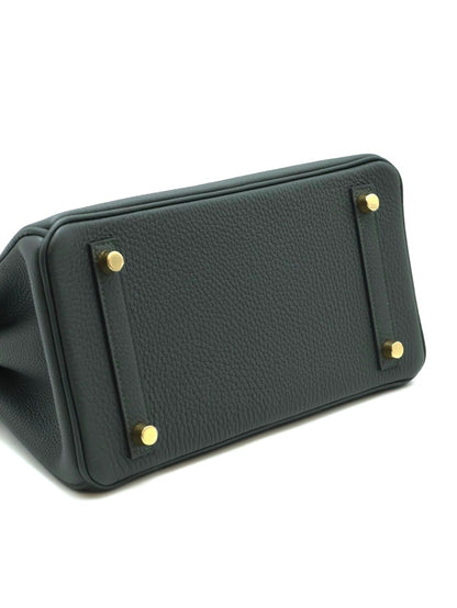 HERMES Birkin 25 -  灰綠金