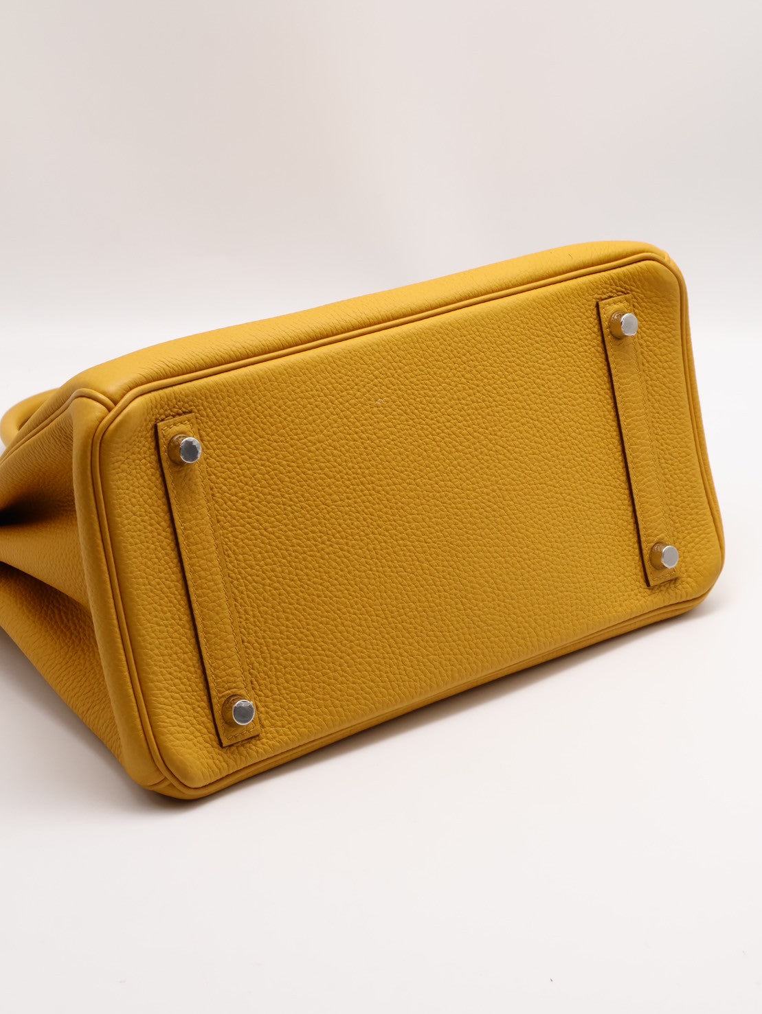 HERMES Birkin 30 - Jaune Ambre 9D 琥珀黃銀 C