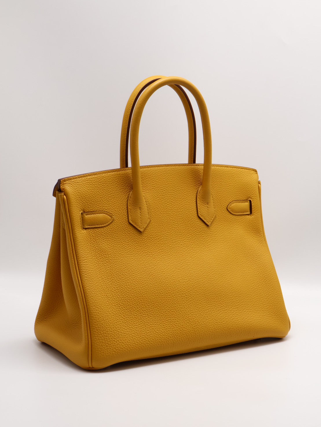 HERMES Birkin 30 - Jaune Ambre 9D 琥珀黃銀 C